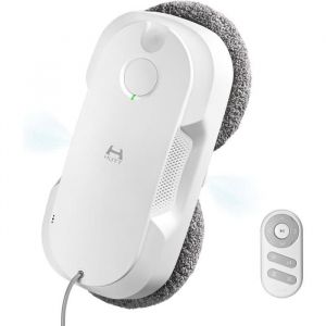 HUTT DDC56 Robot Laveur de Vitre Robot Nettoyeur de Vitres avec Double Pulv&eacute;risation deau T&eacute;l&eacute;commande