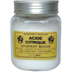 Acide citrique detartrant