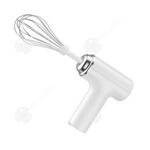 INN Batteur 13W petit fouet domestique rechargeable sans fil avec 3 modes de travail pour cuisson et g&acirc;teaux de batteur electrique