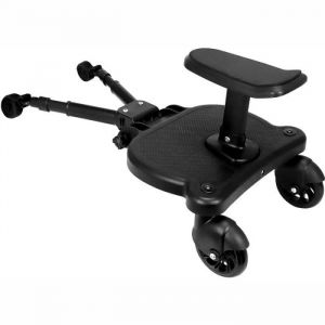 Planche de Poussette Universelle Marche Pied Poussette Pédale pour Poussette Double avec Siege Amovible Confort Plateforme Skate