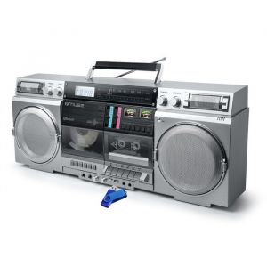 Boombox - MUSE - M-380GBS - Bluetooth - Lecteur CD - Enregistreur de cassette