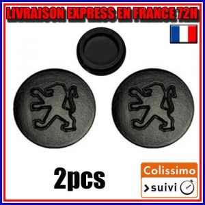 2PCS Membrane Bouton Poussoir Plastique 14mm Pour Clé Peugeot 106 206 306 406 etc