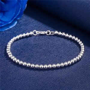 Bracelet - HUEIHWOH - Perl&eacute;e - Argent&eacute; - 20cm - Oxyde de zirconium