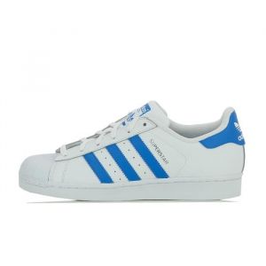 Basket adidas Originals Superstar - S75929 - Homme - Blanc - Tige en cuir - Coque en caoutchouc