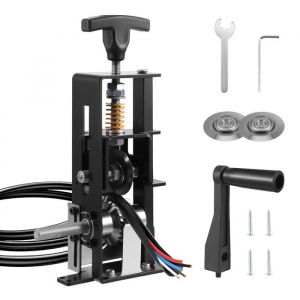 Automatique Denudeur de Cable Electrique Machine à Dénuder Manuelle pour Câble 1-25 mm Avec RéglageMachine À Dénuder Pour Cuivre