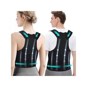 Posture Correcteur Dos Femme Homme Ceinture Dorsale Maintien du Dos Droit - Redresse Dos Soutien Lombaire Confortable M PROTEGE-DOS