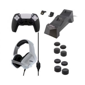 Accessoires - Nyko - Pack Master deluxe - Pack complet de démarrage - Couleur blanche - Pour PS5