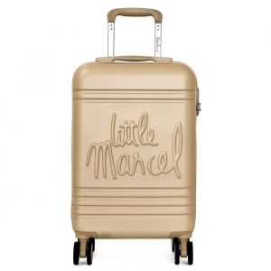 Valise cabine passe-partout rigide 55 cm - Taupe - LM10711P