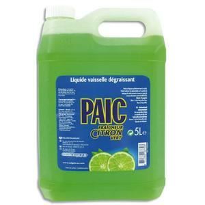 Liquide vaisselle Paic Citron Vert 5L