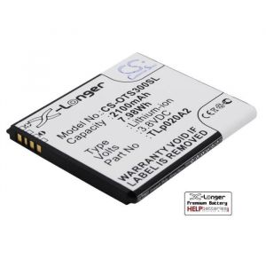 Batterie pour Telephone portable Alcatel One touch pop 3  t&eacute;l&eacute;phone one touch type tli020a1 tlp020a2 - 3.8v 2100mah x-longer haute