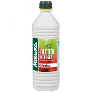 Alcool m&eacute;nager fraise 1L