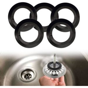 Joints de Bouchon d&Eacute;vierJoint d&Eacute;vier en CaoutchoucJoints pour TamisJoint d&rsquo;&Eacute;vier de RechangeJoints en Caoutchouc pour Bouchon