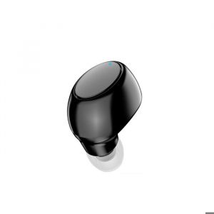 Oreillette Bluetooth simple 10 heures dautonomie casque sans fil mini-casque Bluetooth mains libres pour voiture(blanc)