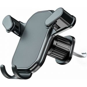 Support Téléphone Voiture Pince Brevetée 2022 Rotation 360° Fixe à Grille dAération pour iPhone/Samsung