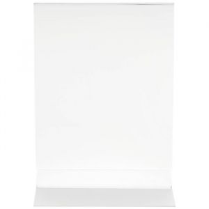 Deflecto 47901 Classic Image&reg; Pr&eacute;sentoir de table Utilisation pour format de papier: DIN A5 vertical transparent 12 pi&egrave;
