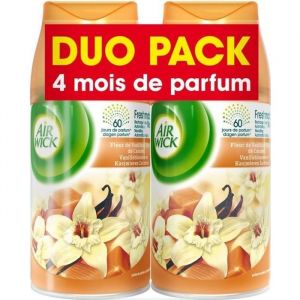 AIR WICK D&eacute;sodorisant Recharge Freshmatic Parfum Vanille Duopack - 2x250 ml