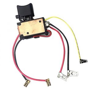 Interrupteur pour Makita 638887-6 HP457D DF457DWE DF457D HP347D DF347D DF347DWE Perceuse Visseuse Sans Fil