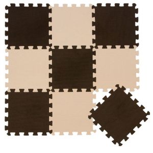 9 Tapis de Sol &eacute;pais pour B&eacute;b&eacute; Enfant - 30x30 Dalles Puzzle Carr&eacute; en Mousse EVA