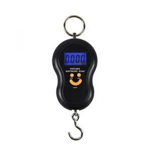 Balance Bagage Balance De P&ecirc;che Balance Peson Electronique Pour P&ecirc;che Pese Valise Voyage Usage Domestique Noir