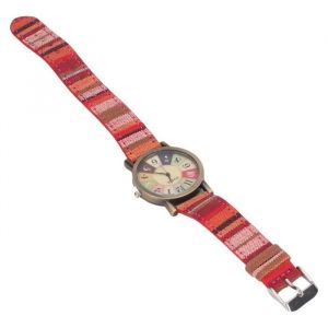 Montre Femme - SALUTUYA - Hippie Multicolore - Style Bohème - Mécanique