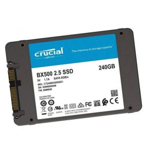 SSD 240Go 2.5 Crucial BX500 CT240BX500SSD1 M6CR041 SATA III 6Gbps