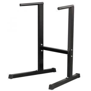 Yaheetech Barres de Traction haltère Gym Chaise Romaine Power Tower sur Pied Barres Dip Parallèles 84 x 79 x 107 cm