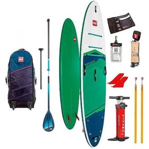 Stand Up Paddle Board - Red Paddle Co - Voyager 126 - Gonflable - 1 place - Vert