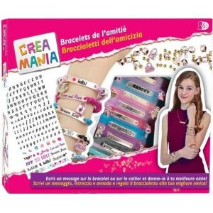 Coffret créatif - CREAMANIA - Bracelets de lamitié - Multicolore - Pour filles - Enfant