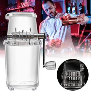 Machine &Agrave; Glacons de Bar Cuisine 1.5L Machine &agrave; Glace Pil&eacute;e Qualit&eacute; Sup&eacute;rieure pour Broyeur &agrave; Glace et Machine &agrave; C&ocirc;ne &agrave; Neige