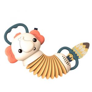 OMABETA Instrument de musique accord&eacute;on pour b&eacute;b&eacute; Accord&eacute;on pour b&eacute;b&eacute; Instrument de musique interactif jeux activite &Eacute;l&eacute;phant