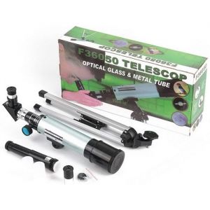 Ba30FRllylelly F36050 Télescope astronomique réfractif 90X Télescope monoculaire Télescope Zoom Puissant Grand Angle