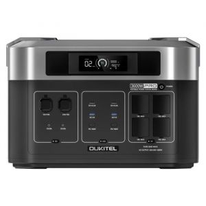 Centrale Électrique Portable OUKITEL BP2000 Pro - Batterie LiFePO4 2048Wh à 16384Wh - Sortie AC 3600W - UPS 2000W