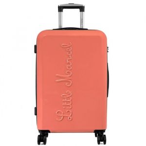 Valise rigide TSA polycarbonate 68 cm - Rose - LM188491M