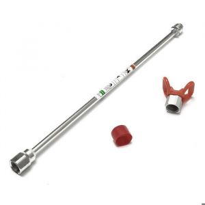 30 / 50 / 75 / 100cm AIRLESS pulvérisateur bout rallonge tige pour AIRLESS pulvérisateur de peinture 75cm