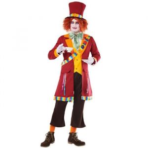 D&eacute;guisement - Chapelier Fou Color&eacute; - Noir - XL - Adulte