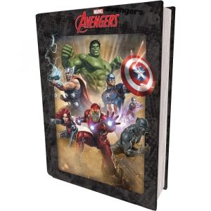 Marvel - Puzzle livre lenticulaire Les Avengers originaux 300 pcs 41x31 cm