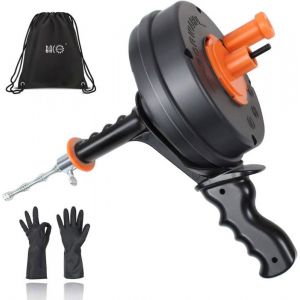 Furet D&eacute;boucheur Canalisation Avec Tige Flexible De 75M-Furet Plomberie Parfait Pour D&eacute;boucher Tous Les Types De Canalisations Re