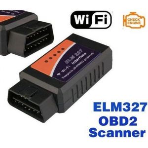 Outil de diagnostic - ELM327 - Scanner OBD2 WIFI - Universel - Noir - Diagnostic moteur