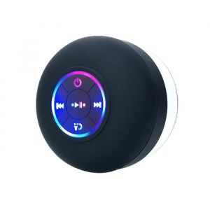 Enceinte Bluetooth - LUNAVO - Mod&egrave;le 3W - &Eacute;tanche IPX7 - Autonomie 12h - Ventouse portable