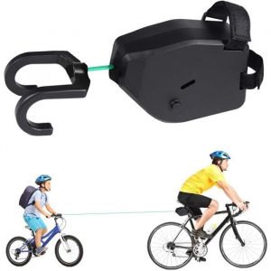 Corde de remorquage de vélo rétractableBarre Traction Velo EnfantCâble de TractionCorde de Traction pour Enfants