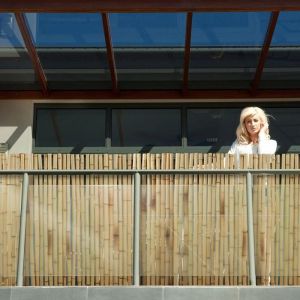 Canisse bambous ronds Diam&egrave;tre &Oslash; 26 mm Nature 180 x 200 cm