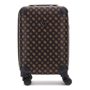 GUESS Valise marron pour femme - Wilder 18 IN 8-WHEELER 301542
