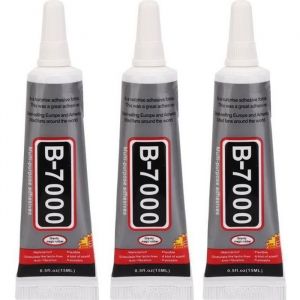 MEIHE 3 Pcs 15 ml B-7000 Colle Transparent Tube &Agrave; Aiguille Bijoux DIY R&eacute;paration Colle