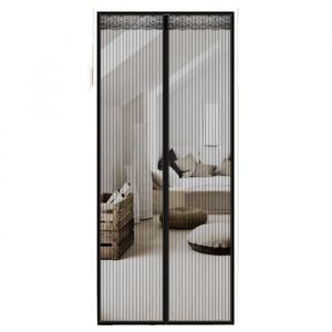 Magn&eacute;tique Moustiquaire PorteMoustiquaire Porte Fenetre Aimant&eacute;e MagnetiqueRideaux Toile Insect EcranConvient aux Balcons(90*210)