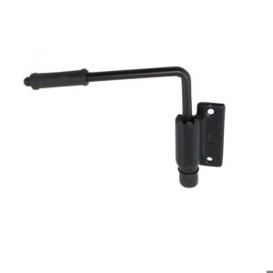 Support Universel de R&eacute;troviseur Ext&eacute;rieur Lat&eacute;ral 18x12cm Diam&egrave;tre &oslash;10-18mm Bras R&eacute;troviseur 90&deg; Camion Tracteur Chariot &Eacute;l&eacute;vateur