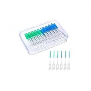 Brossettes Interdentaires - - - Bleu Vert - 200