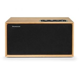Enceinte r&eacute;sidentielle en bois - THOMSON - WS502 - Bluetooth 5.0 100W RCA USB AUX-IN