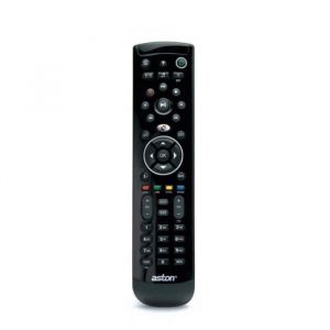 Télécommande - Aston - Simba HD TNTSAT/Fransat - Compatible avec Diva HD/Xena Twin HD - Noir