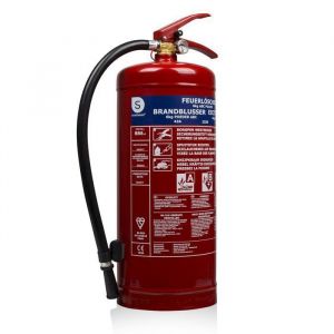 Smartwares FEX-15160 Extincteur &agrave; poudre s&egrave;che de 6kg BB6.4