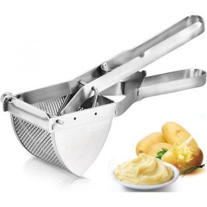 Presse puree manuel en Inox - Professional presse pur&eacute;e - D&eacute;tachable - Potato Ricer Pour L&eacute;gumes Fruits et Aliments pour B&eacute;b&eacute;